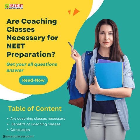 are coaching classes necessary for neet