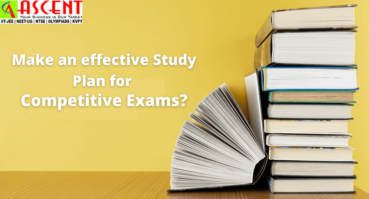 Study Plan for Competitive Exams